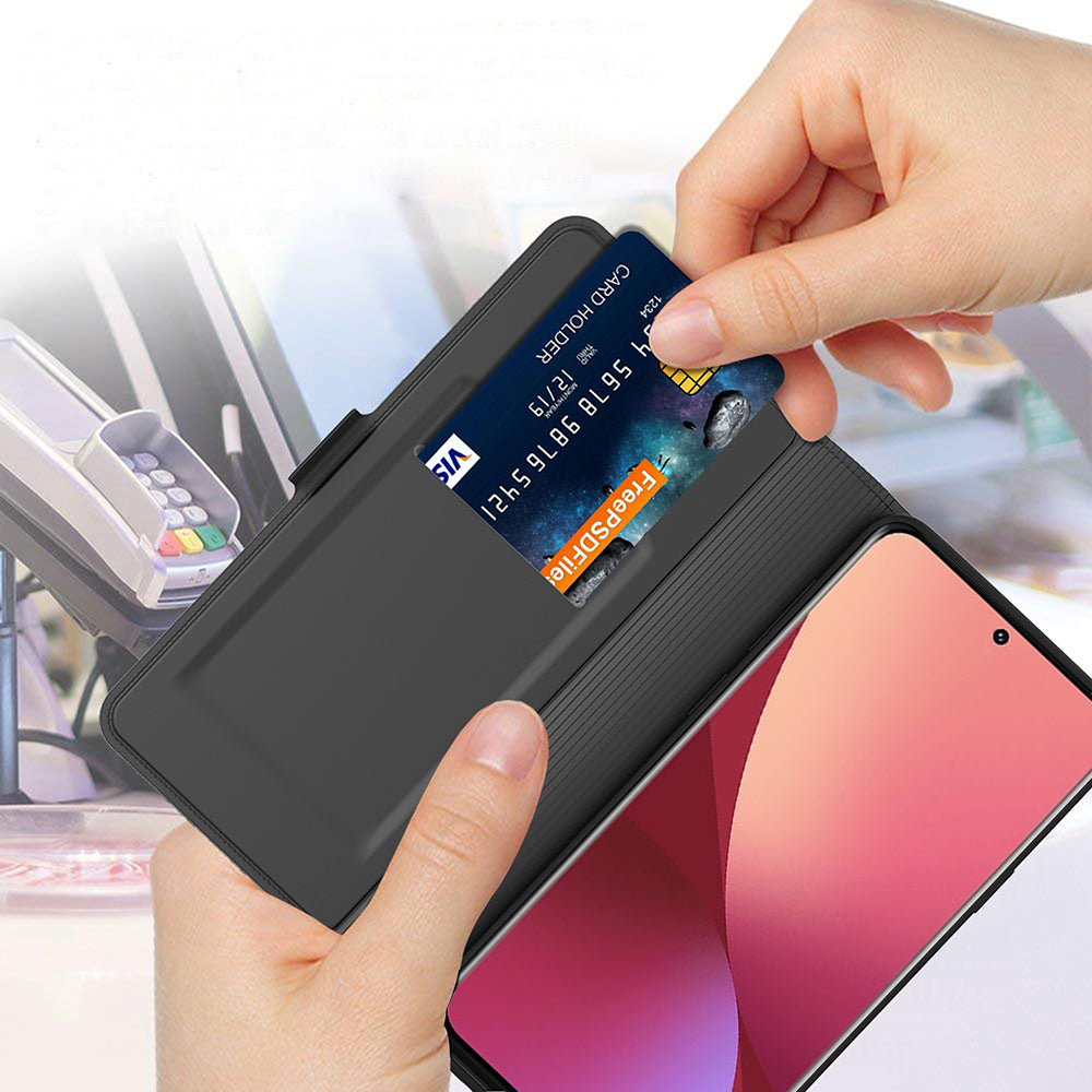 For Xiaomi Redmi A3 / Poco C61 4G Leather Case Card Holder Folding Stand Phone Cover For Xiaomi Redmi A3 / Poco C61 4G Leather Case Card Holder Folding Stand Phone Cover